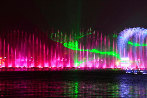 噴泉夜景工程如何進行亮化設計