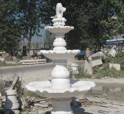 曲陽石雕風(fēng)水球噴泉 晚霞紅招財(cái)擺件的藝術(shù)與風(fēng)水價(jià)值